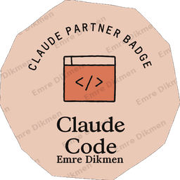 Claude Code Partner Badge, verified on Credly