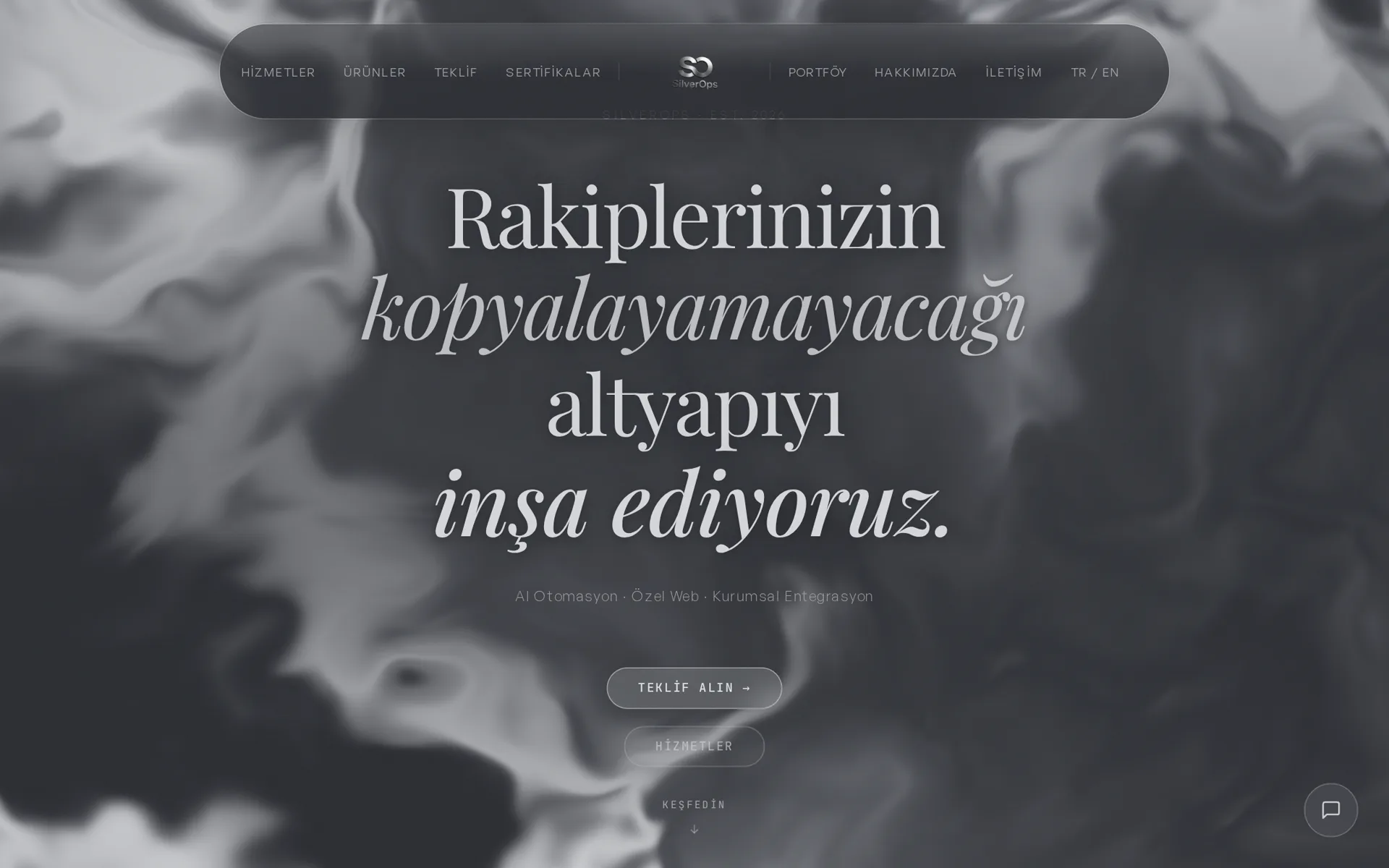 silverops.co home page